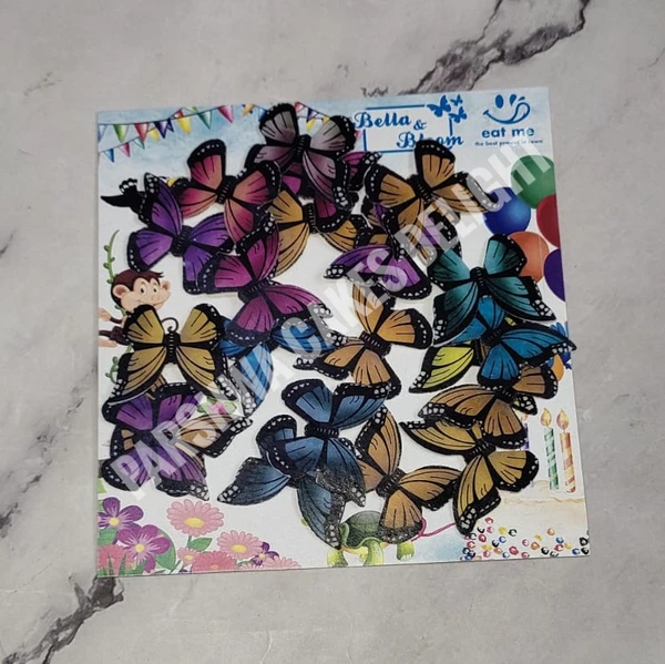 EDIBLES CUT OUTS BUTTERFLY - DESIGN 3