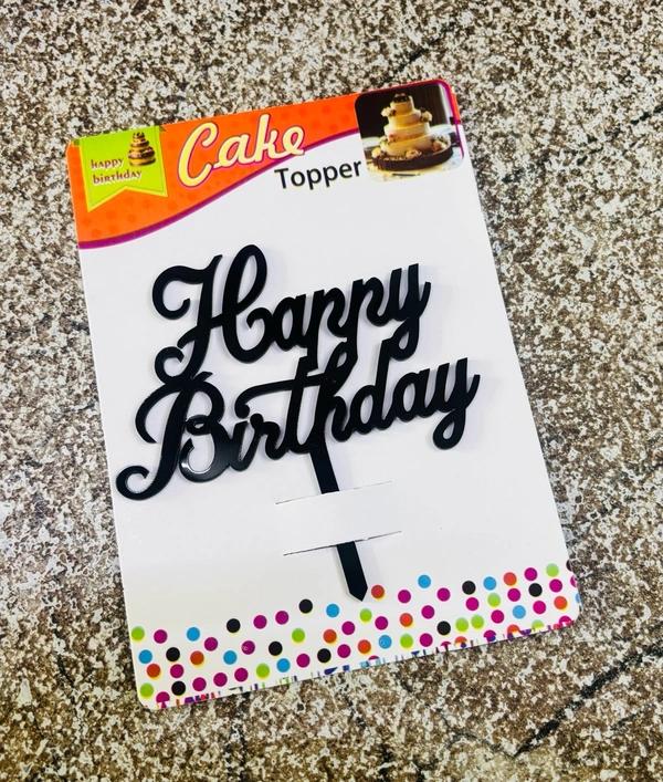 ACRYLIC TOPPER HB - 4.5 INCH, 35