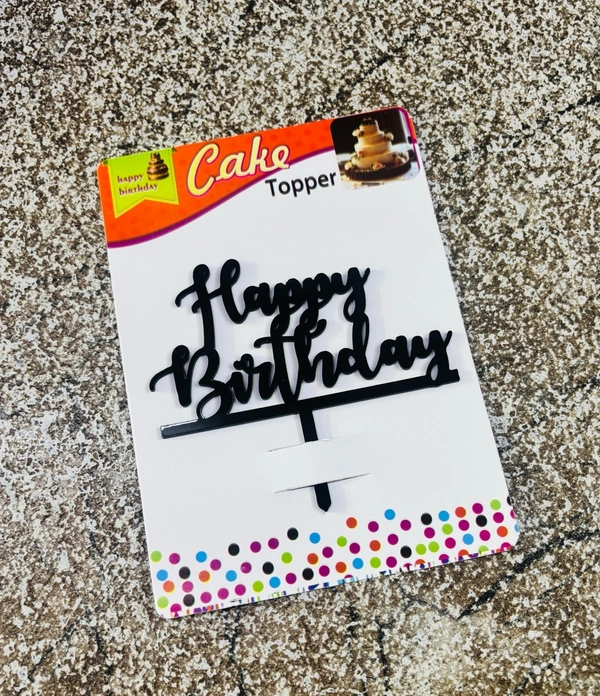 ACRYLIC TOPPER HB - 4.5 INCH, 36
