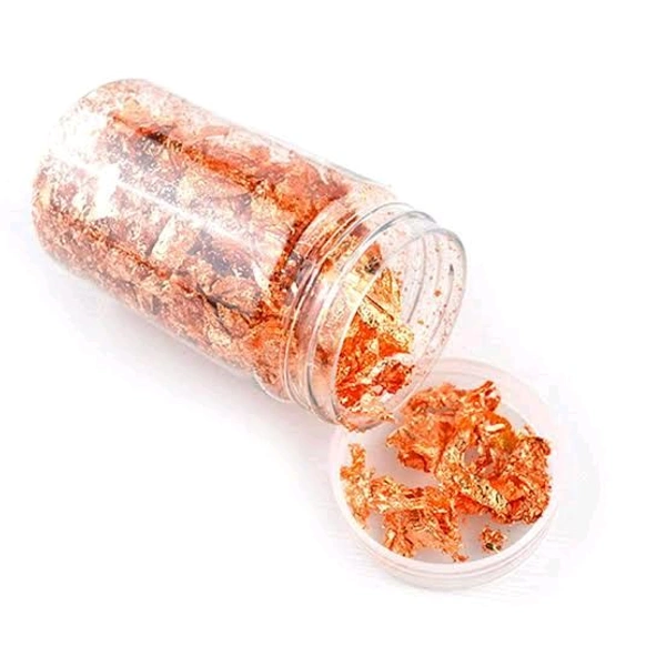 ROSE GOLD FLAKES EDIBLE