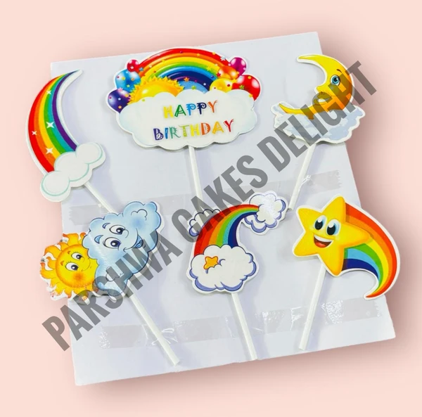 Theme Topper - DESIGN 30 Rainbow