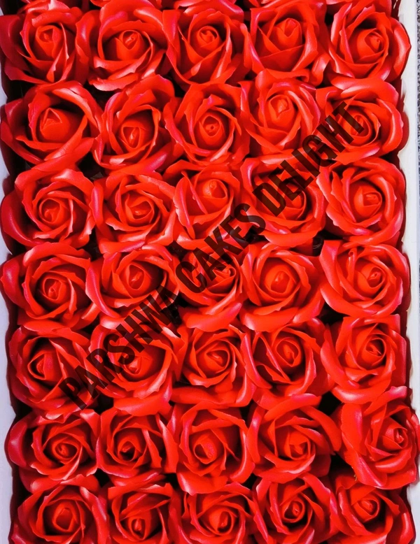 SOAP ROSE - RED, 1 PACK OF 4 PCS