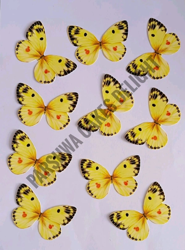 NON EDIBLE BUTTERFLY - DESIGN 18, BLUE