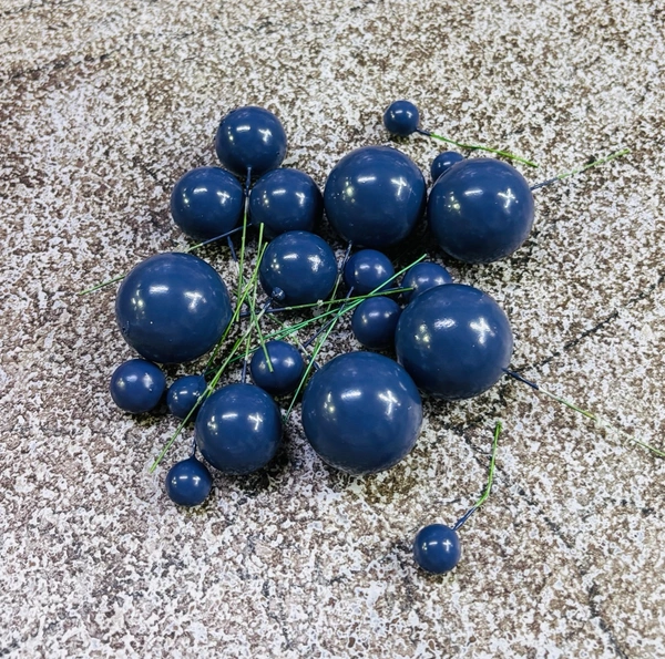IMPORTED FAUX BALLS - 2Cm - 2.5Cm - 3Cm - 4Cm, Violet
