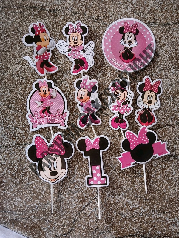 PAPER TOPPER - 10 PCS, Mini Mouse