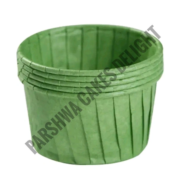 Baking Cups - 50 Pcs, Green