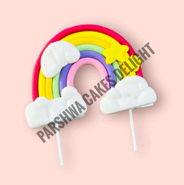 Rainbow Topper  - Delight 3, 1 Pc