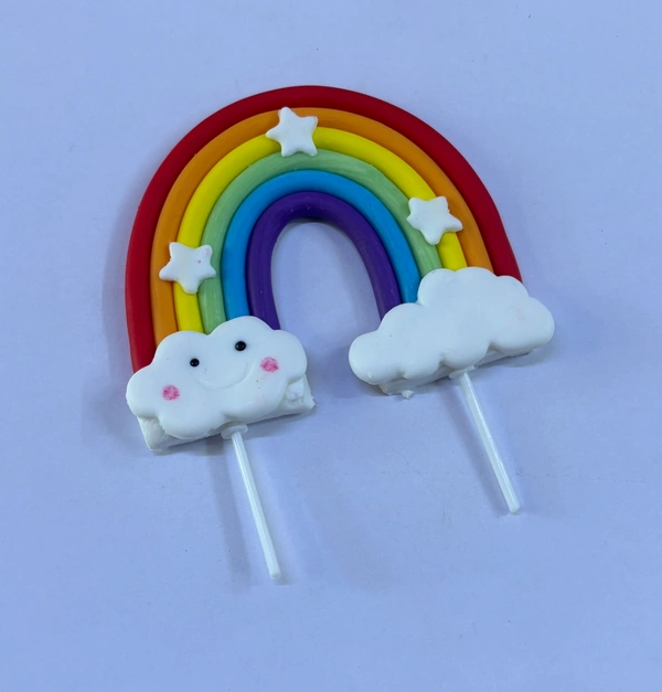 Rainbow Topper  - Delight 4, 1 Pc
