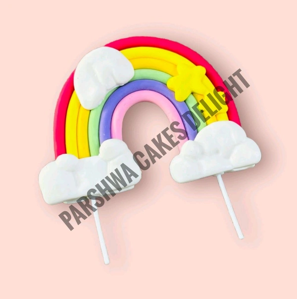 Rainbow Topper  - Delight 7, 1 Pc