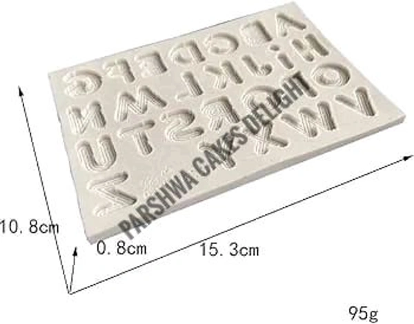 Alphabet Fondant Mould