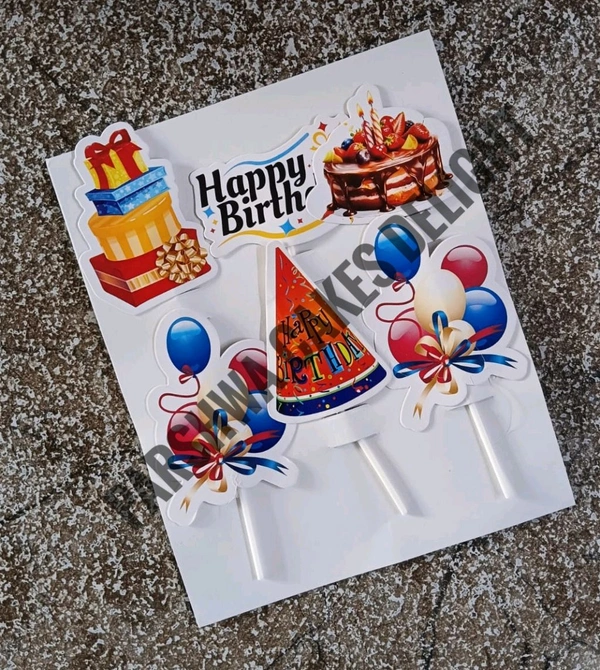 Theme Topper - 115, Birthday