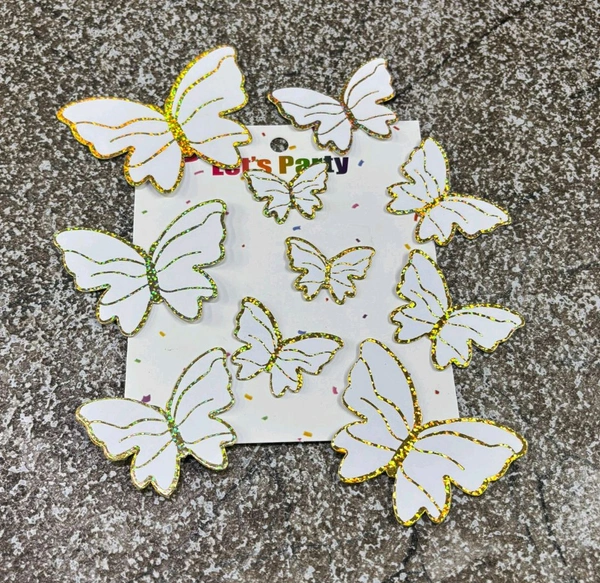 PAPER BUTTERFLY - 10 Pcs, Delight 3