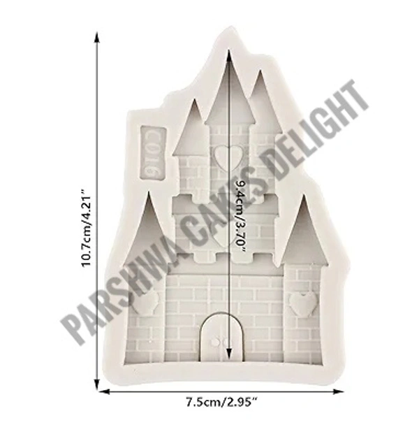 Castle Fondant Mould - 1 Pc