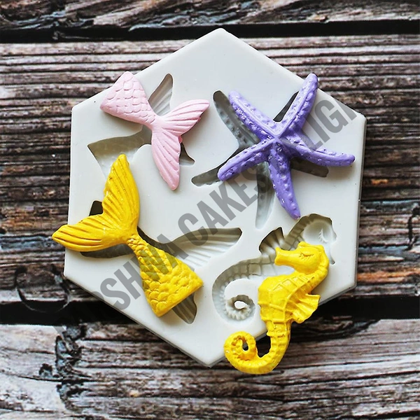 Fish Tail Mould - 4 In 1