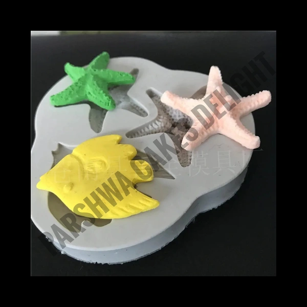 Star Fish Fondant Mould