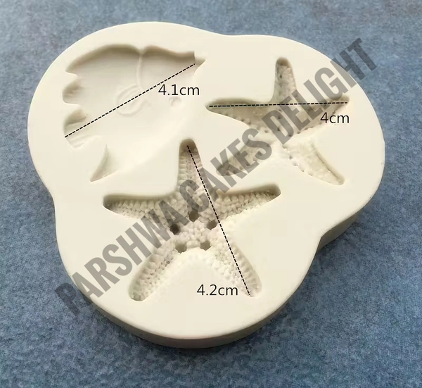 Star Fish Fondant Mould