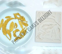 Feather Silicone Fondant Mould