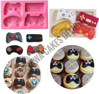 Game Controller Silicone Fondant Mould - 4 In 1