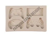 Game Controller Silicone Fondant Mould - 4 In 1