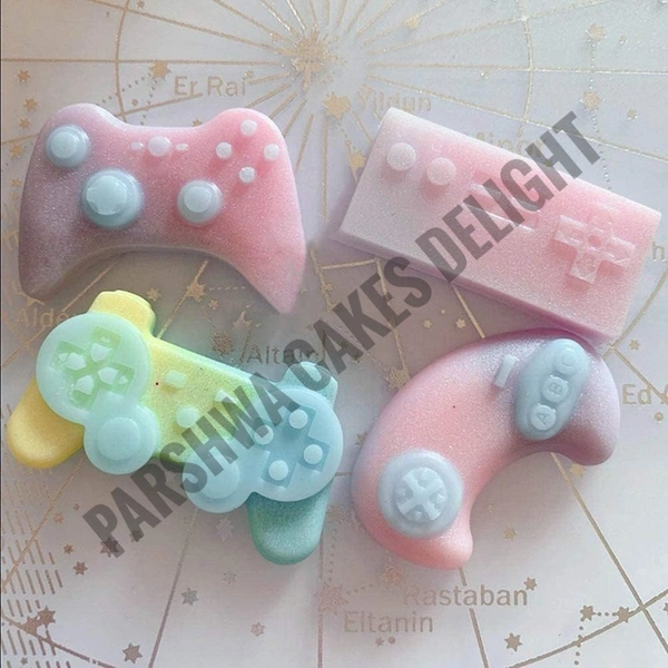 Game Controller Silicone Fondant Mould - 4 In 1