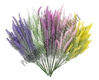 Artificial Filler Bunch For Cake Decoration - Yellow, 1 Pc