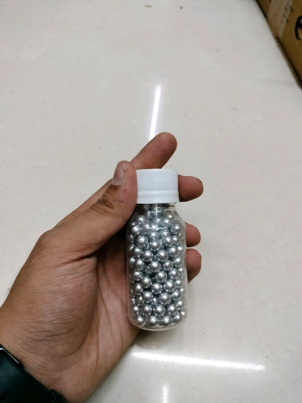 Silver Jumbo Sprinkle - Approx 50g