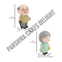 Old Couple Miniature Set - 600A