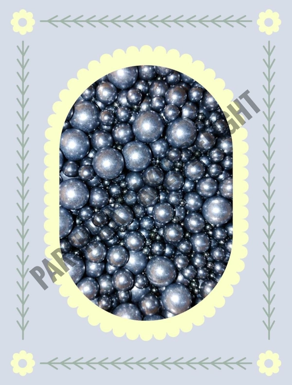 Edible Black Mix Pearl - Approx 100g