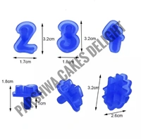 Number & Special Character Stamp For Cake