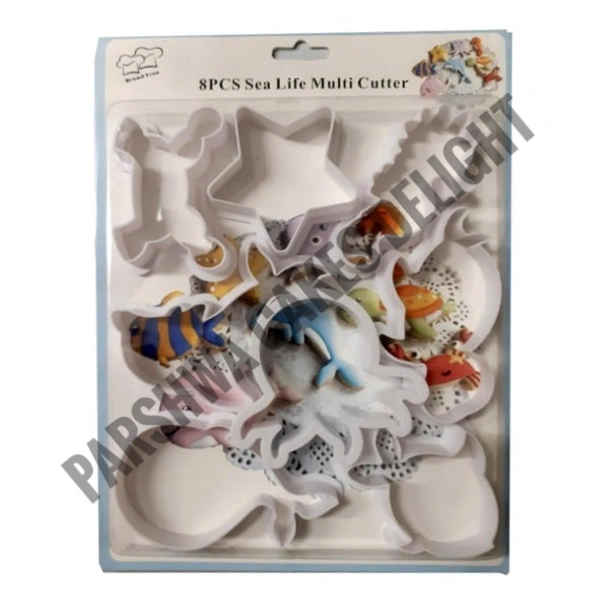 Sea Life Multi Cutter  - 8 Pcs