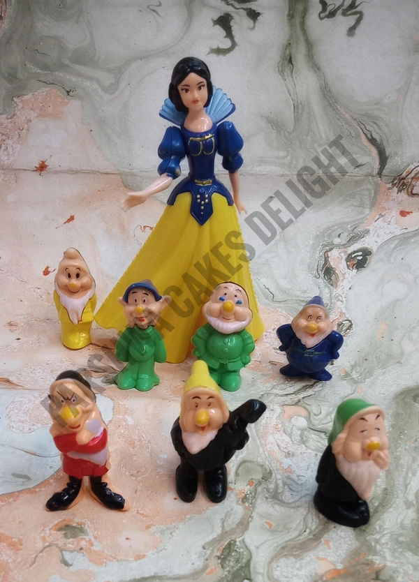 Snow White & The Dwarfs - 8 Pcs Pack