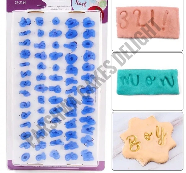 Number / Alphabet Letters Upper & Lower Case