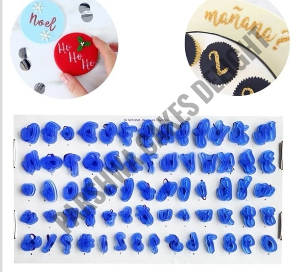 Number / Alphabet Letters Upper & Lower Case