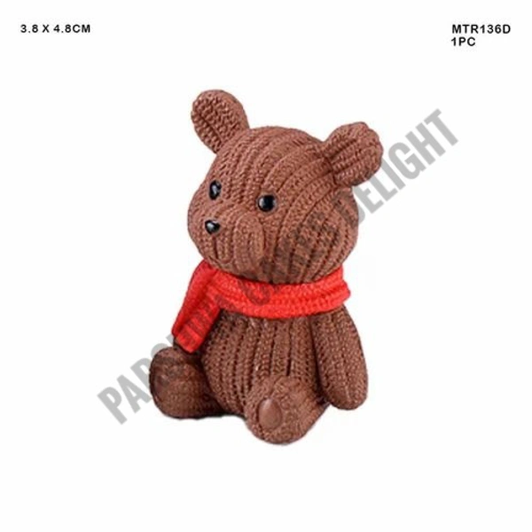 Miniature Teddy Bear - MTR 136D, 1 Pc, Brown