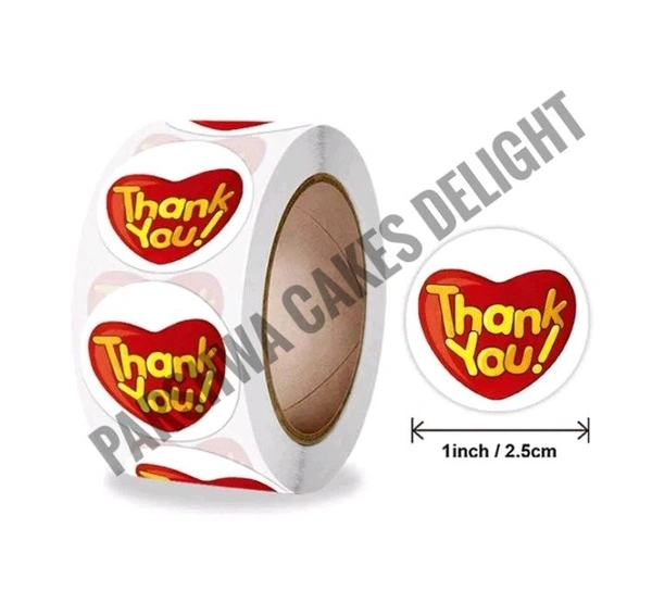 Sticker Roll - Delight 3, 500 Pcs, 1 Inch