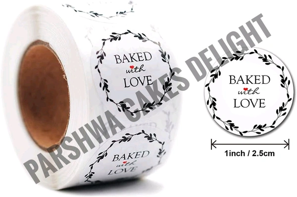 Sticker Roll - Delight 5, 500 Pcs, 1 Inch