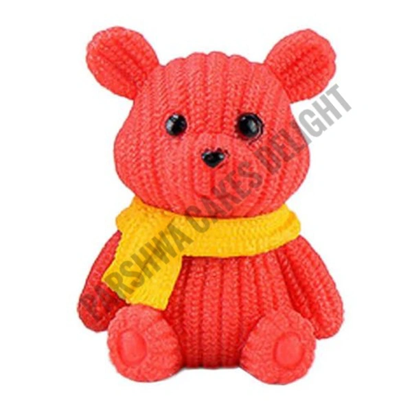Miniature Teddy Bear - Red, MTR 136A, 1 Pc