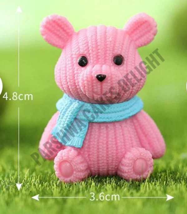 Miniature Teddy Bear - Pink, MTR 136G, 1 Pc