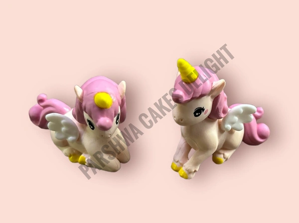 Miniature Unicorn Toy  - MTR 517B, Pink