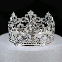 Imported Crown Topper - Silver, 1 Pc