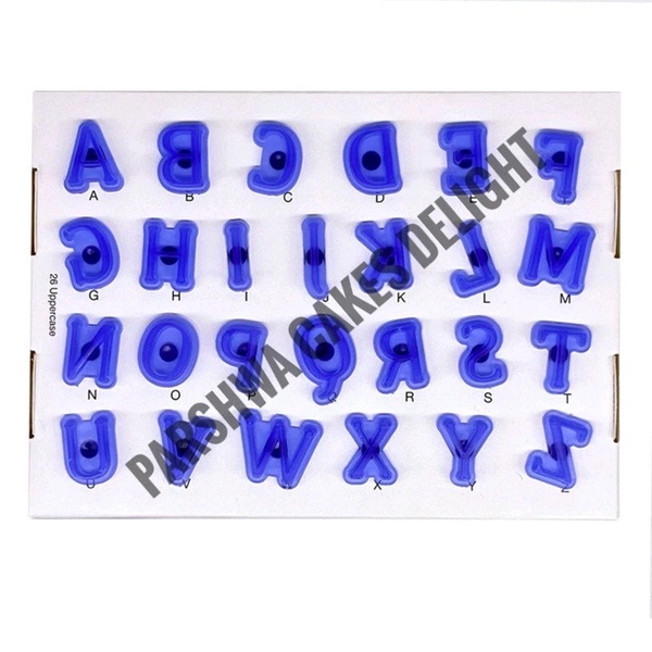 Small Upper Letter Stamping Set
