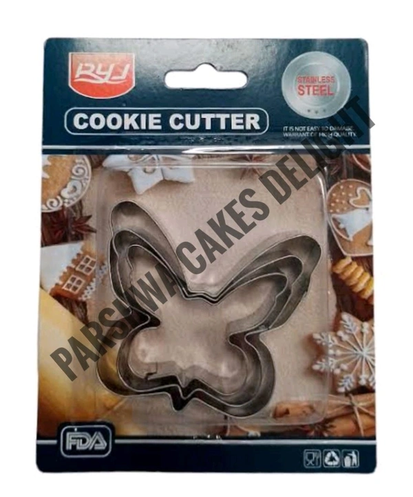 Butterfly Cookie Cutter - 3 Pcs