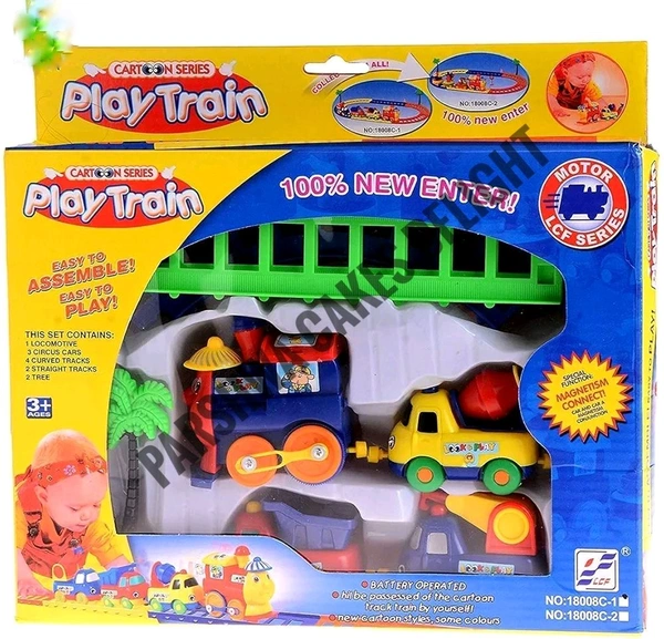 Magnetic Toy Train For Cake Decoration  - 1 Pc