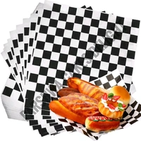 Printed Parchment Paper - Bento Box Liner - Red, 100 Pcs Pack