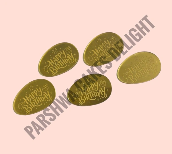 Acrylic Coin Topper  - Delight 4, 5 Pcs Pack, 2 Inches