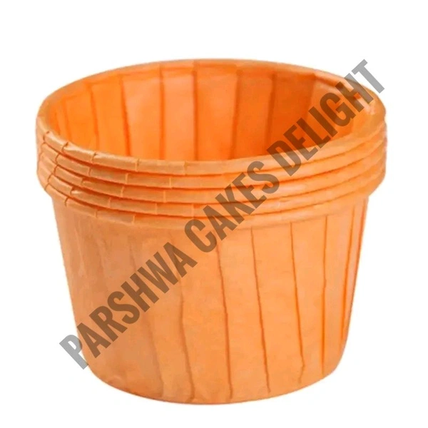 Baking Cups - Orange, 50 Pcs