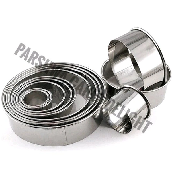 Stainless Steel Ring Cutter Set - 11 Pcs Pack