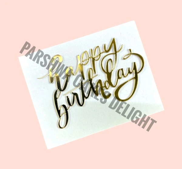 Acrylic Cut Out - Delight 20, 4 Inches