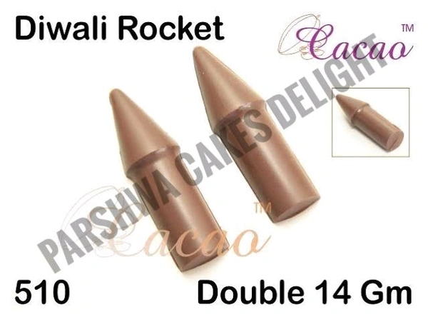 CACAO DIWALI MOULD - No 510 Rocket