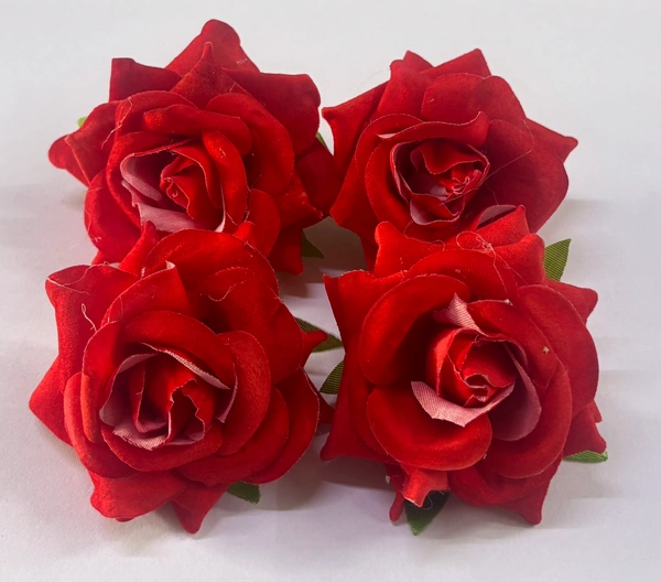 Artificial Rose Flower - Delight 4, 4 Pcs